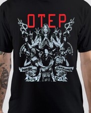 Otep artwork band black T-shirt, Otep Unisex Black T-Shirt