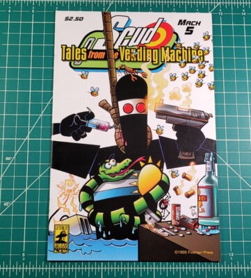 Scud Tales From The Vending Machine #5 (1998) Fireman Press Comic Jorge Pacheco