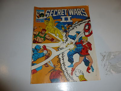 SECRET WARS II Comic - No 57 - Date 02/08/1986 - Marvel Comic