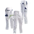 Trousers Long White From Work More Pockets Aerre With For Painters Painters
