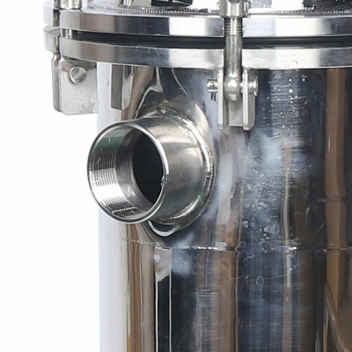 2" NPT Bag Filter Housing Stainless Steel 150 Psi In/Out With Mesh US Ship - Picture 9 of 11