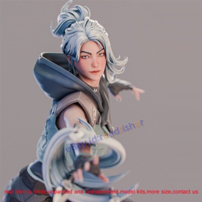 Jett Valorant Woman 1/4 Unpainted Model Kit Unassembled 3D Printing Garage Kit