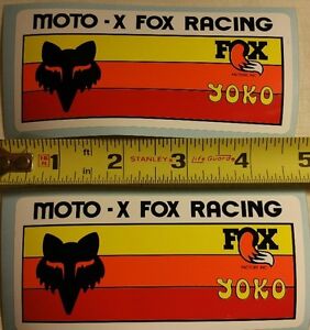 R&D Racing decal stickers YZ CR RM KX 125 250 360 400 465 500  AHRMA Vintage