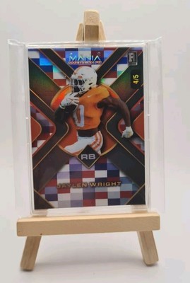 2024 Wild Card Auto Mania American FB JAYLEN WRIGHT /5 Miami Dolphins Rookie