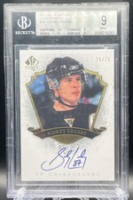 2007-08 Sidney Crosby SP Authentic Chirography Auto /75 - BGS 9 - Auto 10