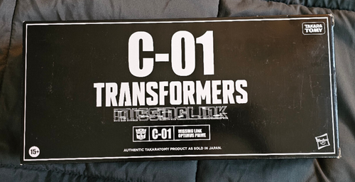 TakaraTomy Transformers Missing Link C-01 Optimus Prime, slightly used