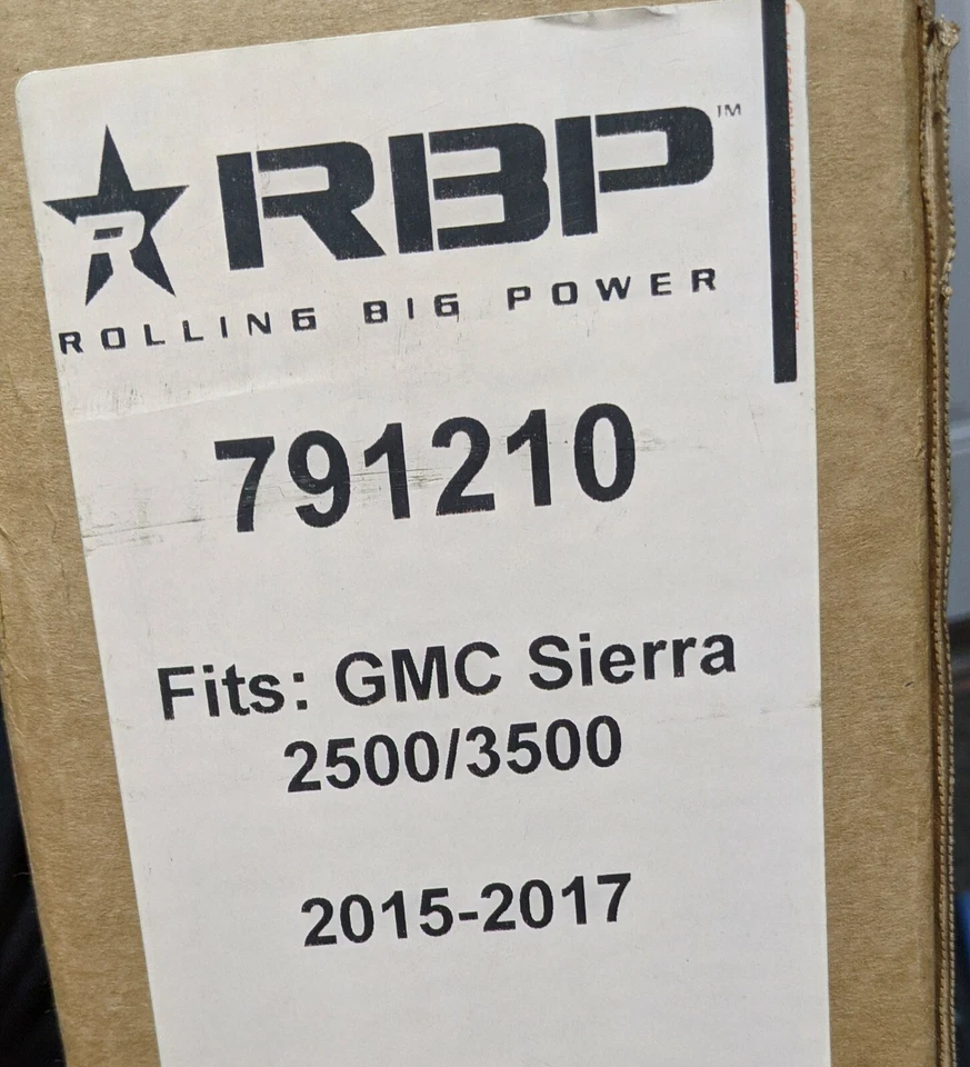 RBP 挡泥板装饰 2015 - 2017 GMC Sierra 2500/3500 — 第 2/2 张图片