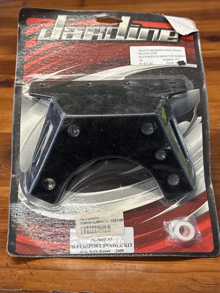 Kit Eliminador Guardabarros Jardín Supersport Suzuki GSXR1000 03 04 Foto 3 de 4