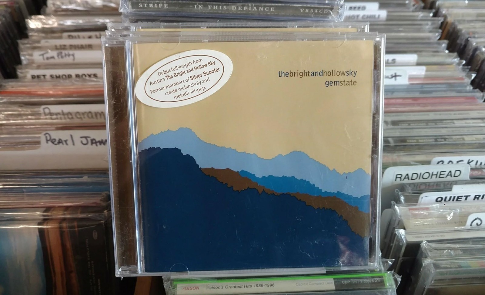 ЯРКОЕ И ПУСТОЕ НЕБО - GEMSTATE - CD, 2005 БЕСПЛАТНАЯ ДОСТАВКА 1-М КЛАССОМ!