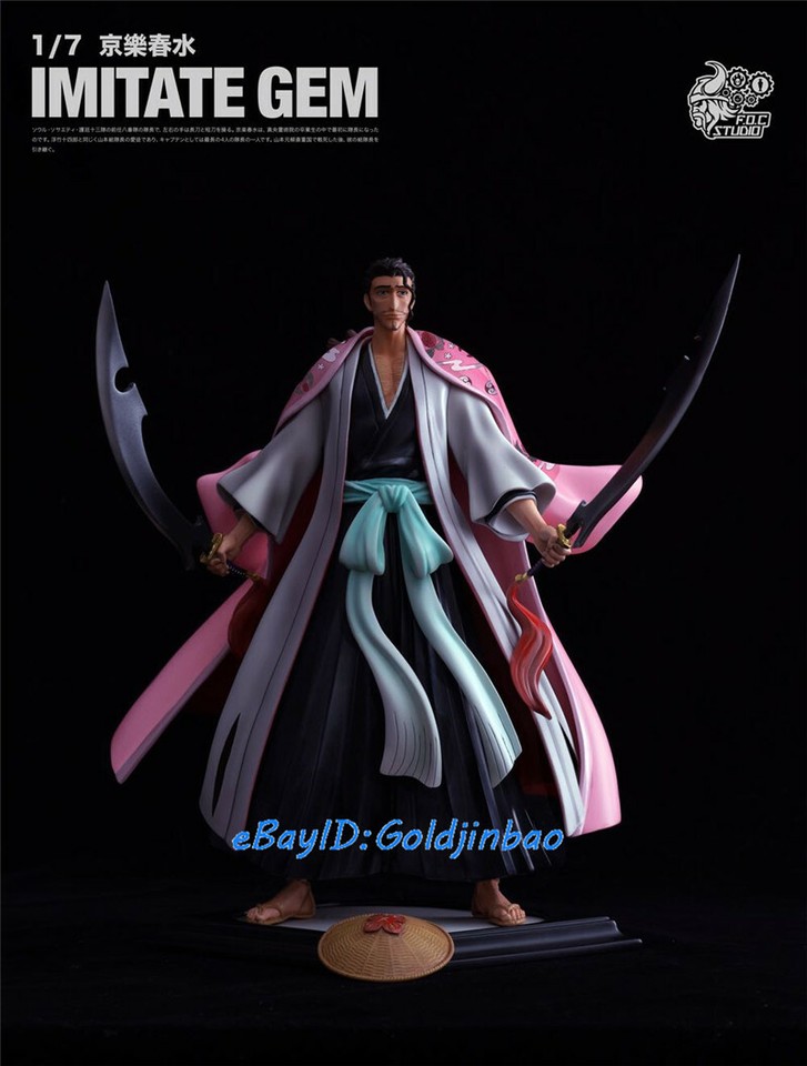 BLEACH Kyoraku Shunsui Resin Figure FOC Studio In Stock Painted Statue