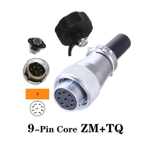 WS20 2pin-15pin TQ plug +ZM round flip socket aviation plug industrial connector - Picture 27 of 29