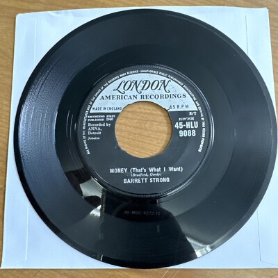 Barrett Strong - Money (That's what I want)/Oh I Apologize 45 ~ 1960 ~ 1st UK