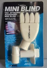 IDEAWORKS The Original Mini Blinds Vac Attachment Vacuum Dust Cleaner Accessory