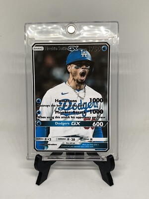 Mookie Betts Pokémon Card Full Art Los Angeles Dodgers