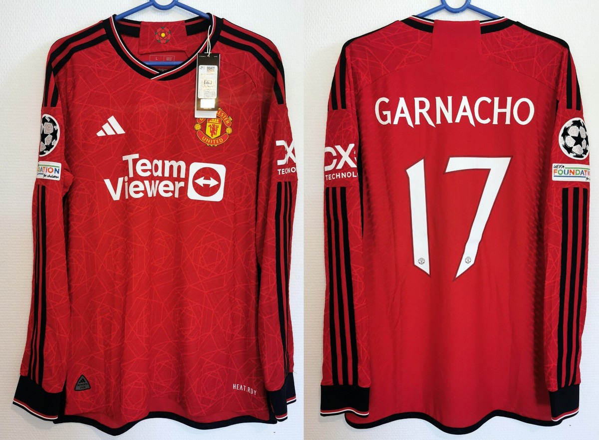 MANCHESTER UNITED Player jersey AUTHENTIC 2023/24 #17 GARNACHO