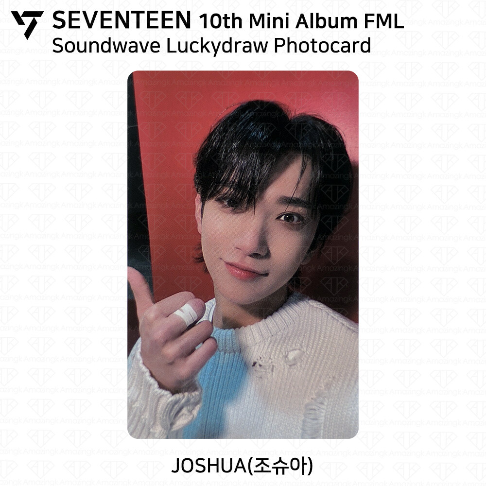 Seventeen 10th Mini Album FML Lucky Draw Photocard M2U PS SW