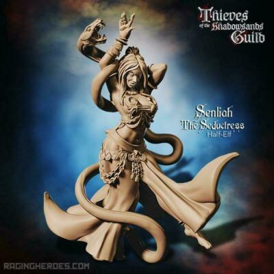 Raging Heroes 29723 Senliah the Seductress (Thieves Guild) Female Half-Elf Dance