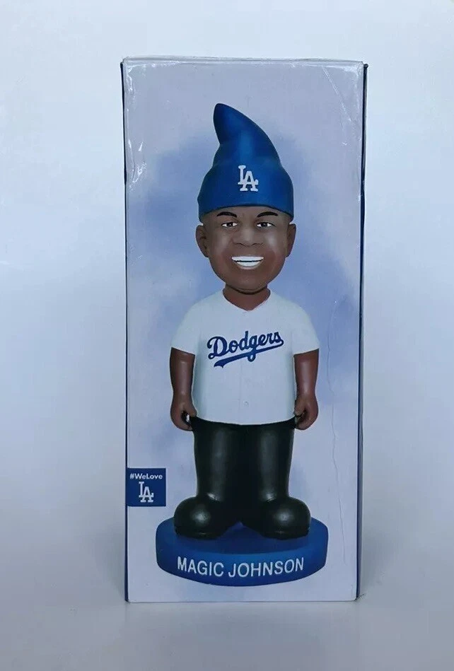 Los Angeles Dodgers Magic Johnson Gnome 2016 LA Dodgers SGA Foto 4 de 4