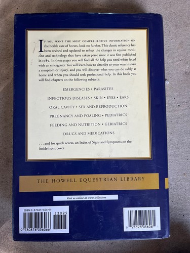 Horse Owner’s Veterinary Handbook 2nd Edition Hardcover Giffin/Gore - Picture 2 of 3