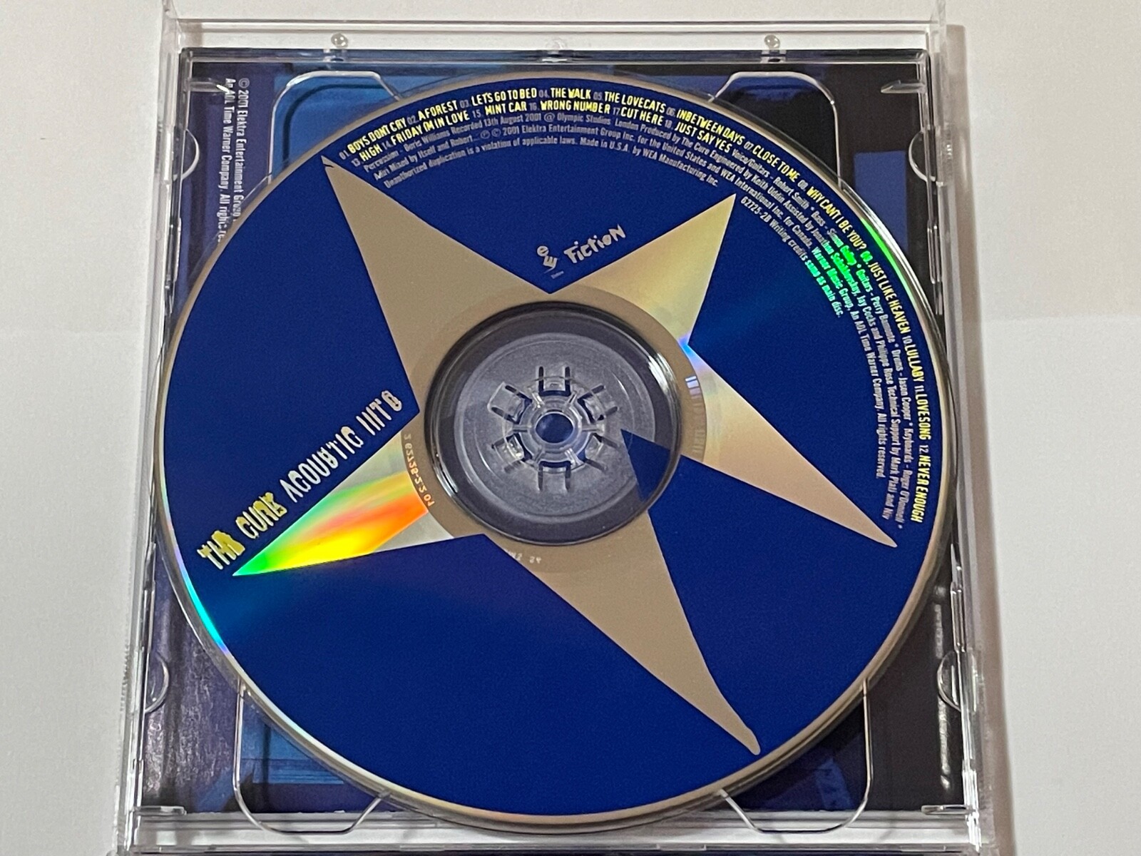 THE CURE Greatest Hits RARE OOP 2 CD SET w/ Acoustic Disc +BONUS Show ...