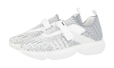 PRADA KNIT CLOUDBUST Sock Slip Sneakers 1S217I White -  US 9.5 EU 39,5 40 UK 6.5