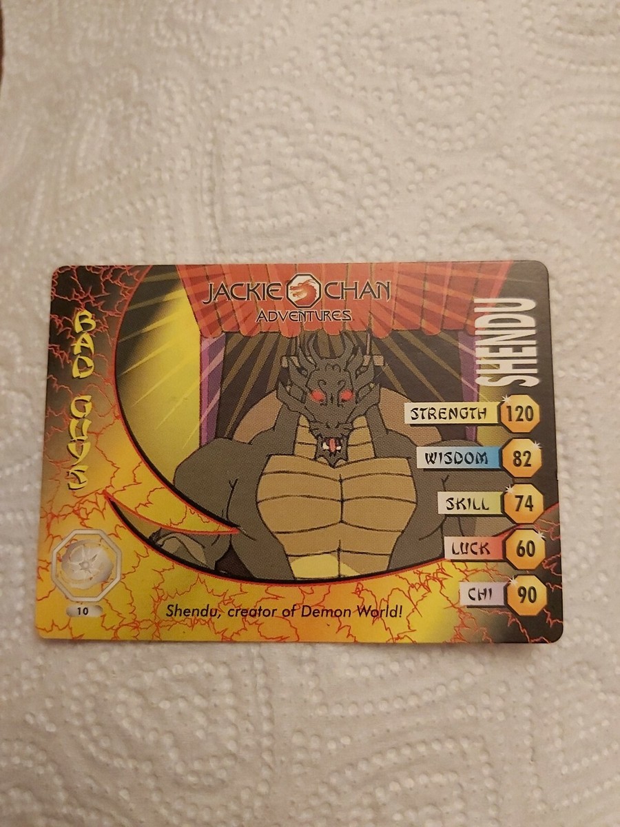 Jackie Chan Adventures 2003 10 Shendu Used Condition UK