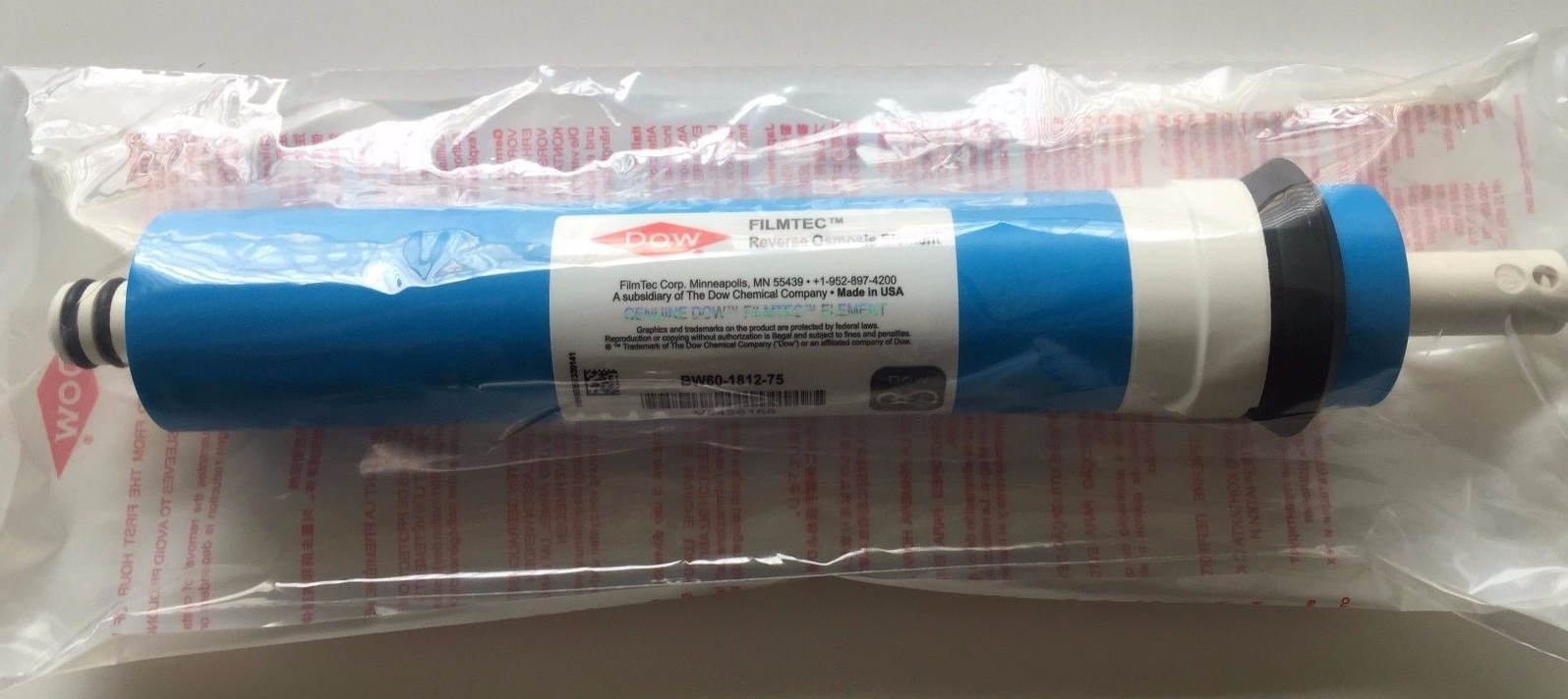 WATTS W-1812-75 REVERSE OSMOSIS MEMBRANE 75 GALLON PER DAY G