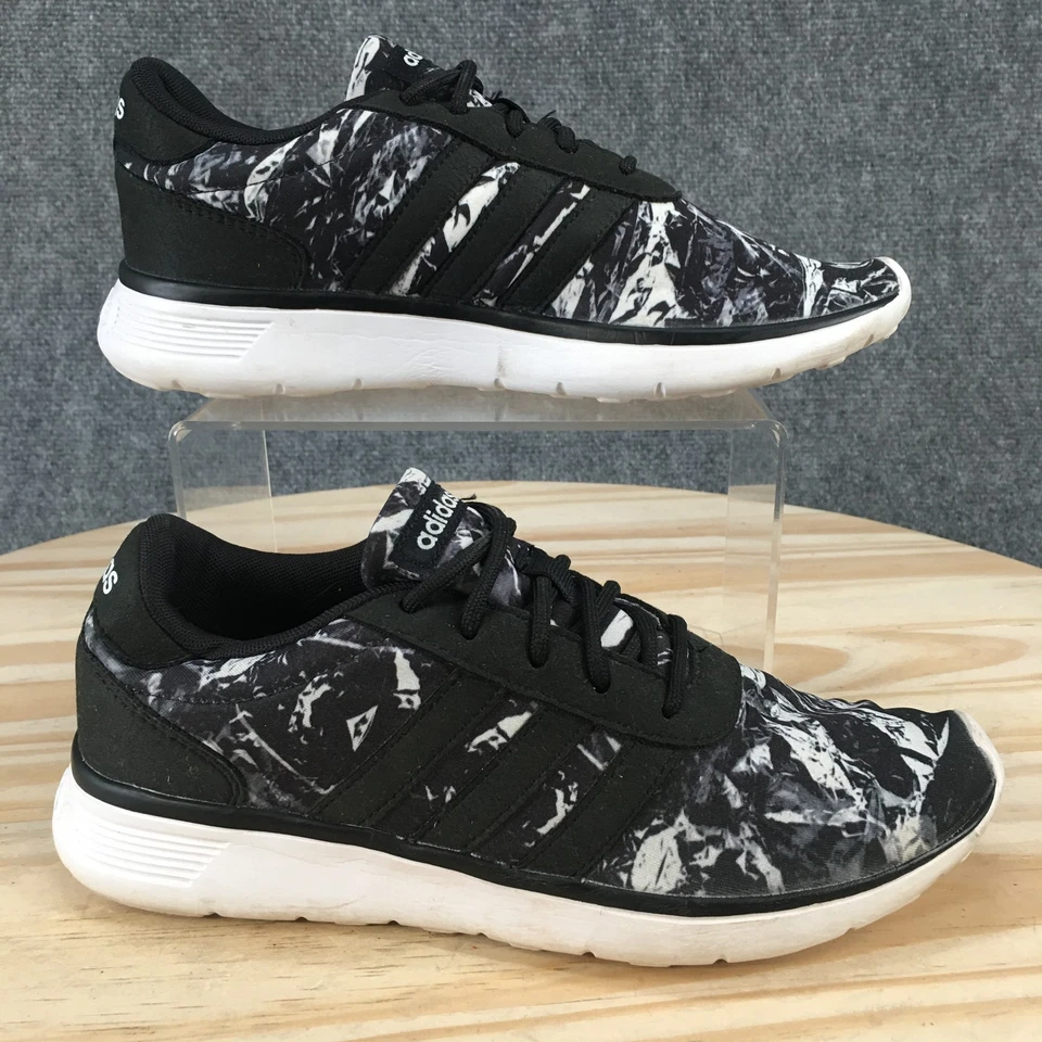 Adidas Shoes Womens 6.5 Cloudfoam Race AW4395  Black  Running Sneakers Fabric - Image 2 of 4