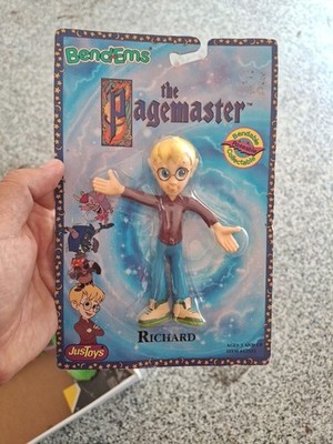 VTG NEW 1994 The Pagemaster RICHARD Bend-Ems Poseable Collectible Toy Just Toys