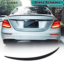 Heckspoiler Heckflügel Spoiler Glanz Schwarz Für Mercedes E-Klasse W213 und AMG