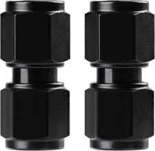 Ucreative 6AN Female to 6AN Female Straight Swivel Coupler Union Fitting Adapter