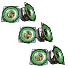 6PCS 4Ohm 5W Full Range Audio Speaker Bass Stereo Woofer Loudspeaker with Ard...