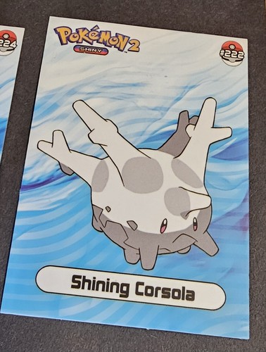 CORSOLA - POKEMON SHINY INFINITY HOLO