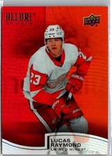 2021-22 Upper Deck Allure Rainbow Red-Orange Lucas Raymond #R-6