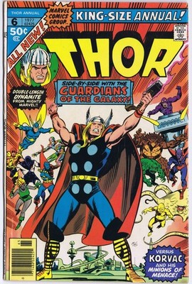 THOR ANNUAL # 6 US Comic 1977 2nd KORVAC / ORIGIN