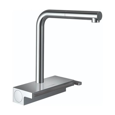 Hansgrohe Aquno Select 1.75 GPM Single Hole Pull Out Kitchen Faucet - 73836001