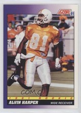 1991 Score 1991 Rookie Alvin Harper #589 0d9