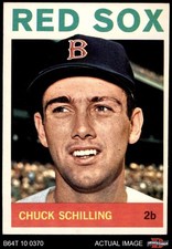1964 Topps #481 Chuck Schilling Red Sox 5 - EX