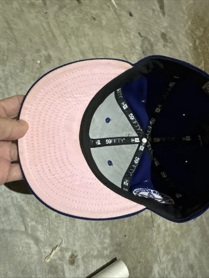 Montreal Expos New Era 59fifty 1982 All Star Game Hat Club Cap Blue Size 7 3/8 - Image 4 of 4