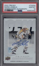 2023-24 Trilogy Mario Lemieux Generations Auto HOF SSP /10 PSA 10