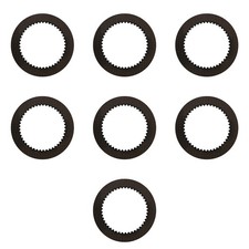 Fits Case Power Shuttle Forward Clutch Friction Disc , Set OF 7 (D70672)
