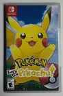 Nintendo Switch Game: Pokemon Let's Go Pikachu Tested Fast Shipping C346
