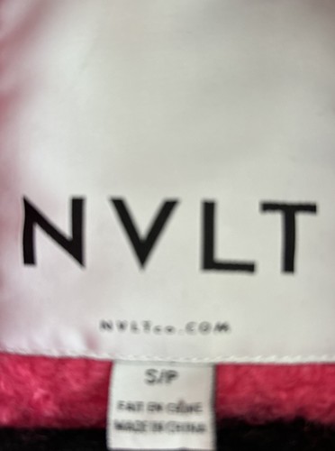 Anthropologie NVLT Mantel Hot Pink Boucle zweireihig Damengröße Small - Bild 7 von 8