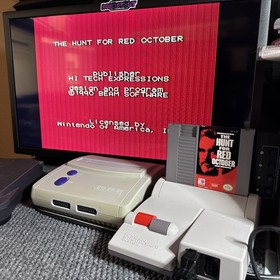 The Hunt for Red October (Nintendo NES) Cleaned, Tested & Authentic⭐