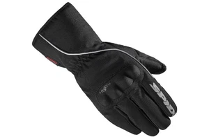 Spidi WNT-2 Men's Motorcycle Waterproof Textile Gloves Black