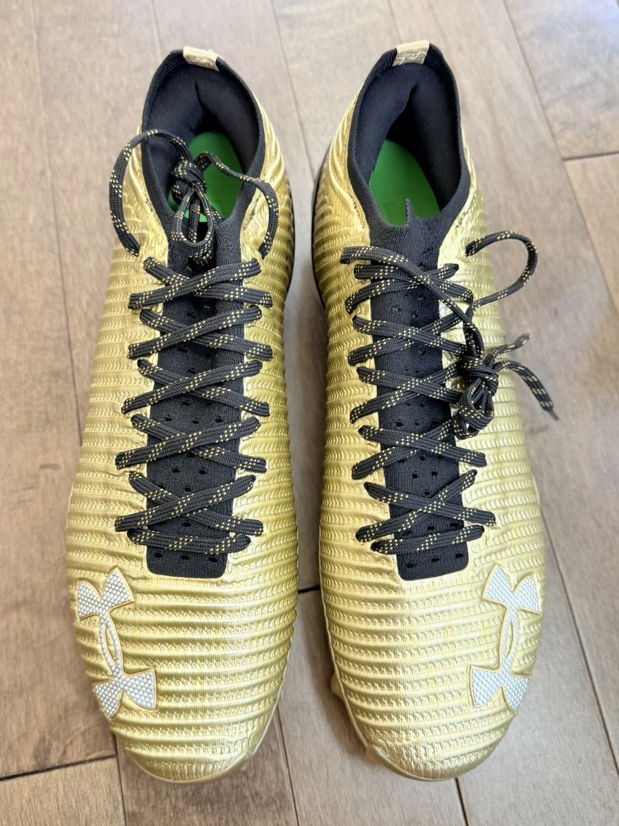 Under armour 13 US Gold Football Shoes & Cleats for Men for sale