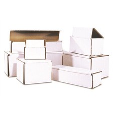 100 Kraft Brown Corrugated Shipping Boxes New BOXMAILER050505-100