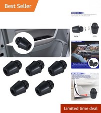 Universal Fit Car Door Bumper Pads - Noise-Reducing Rubber Protectors 5PCS