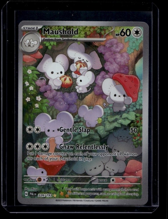 Pokemon TCG Maushold 226/193 Paldea Evolved Illustration Rare NM