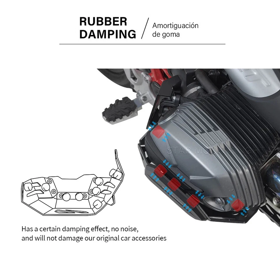 Protector de cilindro de motocicleta para BMW R1200GS LC Adventure R 1200 GS RT R RS R1200R Foto 4 de 4